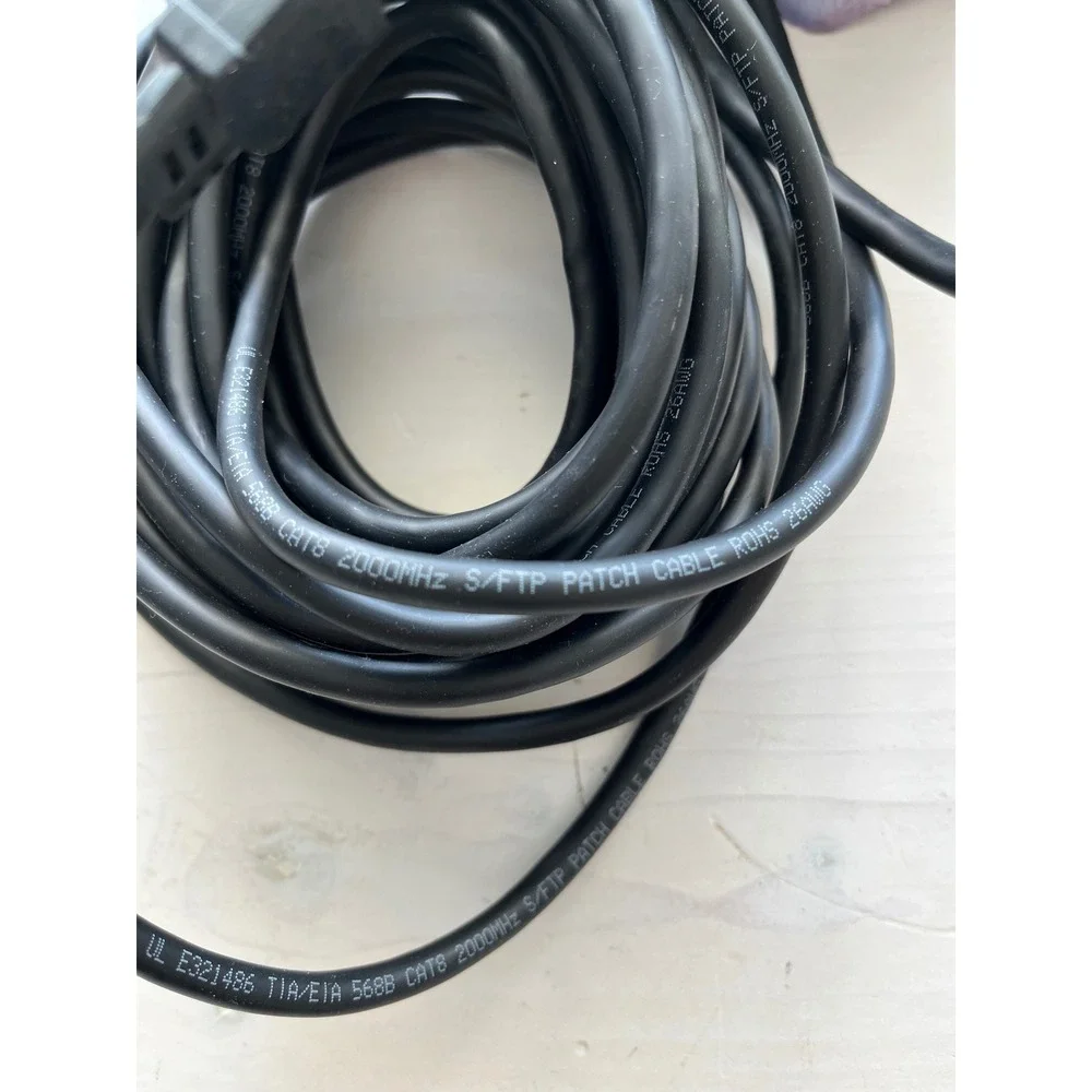 CAT8 Ethernet Cable 2000MHz S/FTP Patch‎ Cable 28AWG Network Cord